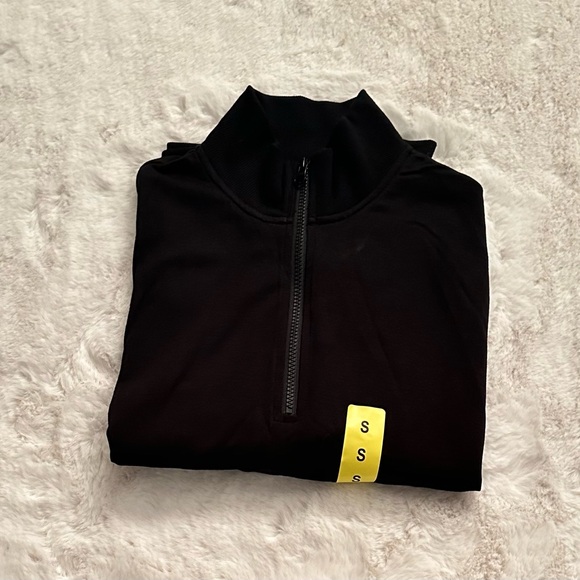 Three Dots Ladies' Quarter Zip Pullover, Black S - Picture 10 of 10